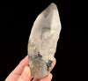 Raw WITCHES FINGER LEMURIAN Quartz Crystal - Raw Rocks and Minerals, Home Decor, Unique Gift, 53317-Throwin Stones