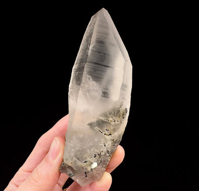 Raw WITCHES FINGER LEMURIAN Quartz Crystal - Raw Rocks and Minerals, Home Decor, Unique Gift, 53317-Throwin Stones