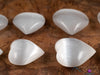 SELENITE Crystal Heart - Large - Self Care, Home Decor, Healing Crystals and Stones, E0181-Throwin Stones