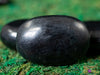 SHUNGITE Crystal Palm Stone - Worry Stone, Self Care, Healing Crystals and Stones, E1821-Throwin Stones