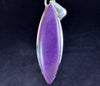 SUGILITE Crystal Pendant - AA, Sterling Silver, Marquise Cabochon - Handmade Jewelry, Gift for Her, 54233-Throwin Stones