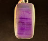 SUGILITE Crystal Pendant - AA, Sterling Silver, Rectangle Cabochon - Handmade Jewelry, Gift for Her, 54231-Throwin Stones