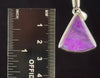 SUGILITE Crystal Pendant - AA, Sterling Silver, Triangle Cabochon - Handmade Jewelry, Gift for Her, 54239-Throwin Stones