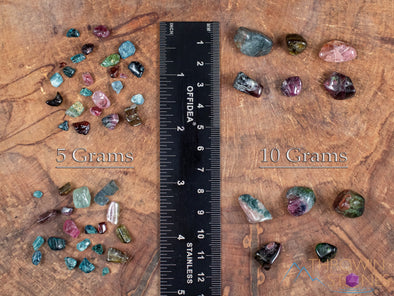 TOURMALINE Crystal Chips - Small Crystals, Birthstones, Gemstones, Jewelry Making, Tumbled Crystals, E0672-Throwin Stones