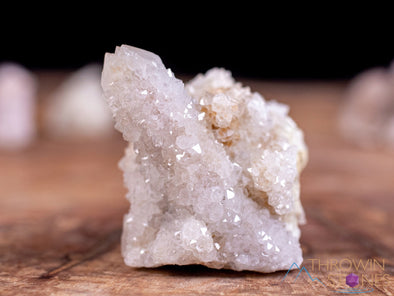 WHITE SPIRIT QUARTZ Crystal Points and Clusters - Raw Crystals, Boho Decor, Healing Crystals and Stones, E1462-Throwin Stones