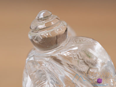 CLEAR HIMALAYAN QUARTZ Crystal Ganesha - Lord Ganesh Statue, Crystal Carving, Home Decor, Healing Crystals and Stones, 40697
