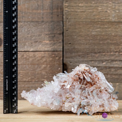 AJOITE Floater QUARTZ Raw Crystal Cluster - Housewarming Gift, Home Decor, Raw Crystals and Stones, 40643-Throwin Stones