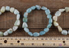 AMAZONITE Crystal Bracelet - Tumbled Beads - Beaded Bracelet, Handmade Jewelry, Healing Crystal Bracelet, E0369-Throwin Stones