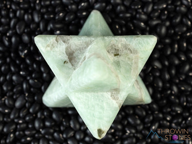 AMAZONITE Crystal Merkaba - Star, Sacred Geometry, Metaphysical, Healing Crystals and Stones, E2159-Throwin Stones