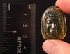 AMBER Crystal Buddha - Crystal Carving, Housewarming Gift, Home Decor, Healing Crystals and Stones, 52690-Throwin Stones