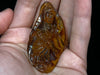 AMBER Crystal Buddha - Crystal Carving, Housewarming Gift, Home Decor, Healing Crystals and Stones, L2256-Throwin Stones