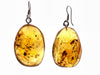 AMBER Crystal Earrings - Statement Earrings, Dangle Earrings, Handmade Jewelry, Healing Crystals and Stones, 48407-Throwin Stones