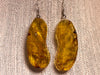 AMBER Crystal Earrings - Statement Earrings, Dangle Earrings, Handmade Jewelry, Healing Crystals and Stones, 48429-Throwin Stones