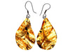 AMBER Crystal Earrings - Statement Earrings, Dangle Earrings, Handmade Jewelry, Healing Crystals and Stones, 50346-Throwin Stones