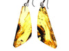 AMBER Crystal Earrings - Statement Earrings, Dangle Earrings, Handmade Jewelry, Healing Crystals and Stones, 50350-Throwin Stones