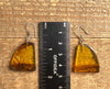 AMBER Crystal Earrings - Statement Earrings, Dangle Earrings, Handmade Jewelry, Healing Crystals and Stones, 50356-Throwin Stones