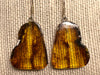 AMBER Crystal Earrings - Statement Earrings, Dangle Earrings, Handmade Jewelry, Healing Crystals and Stones, 50363-Throwin Stones