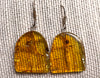 AMBER Crystal Earrings - Statement Earrings, Dangle Earrings, Handmade Jewelry, Healing Crystals and Stones, 50364-Throwin Stones