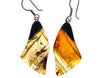 AMBER Crystal Earrings - Statement Earrings, Dangle Earrings, Handmade Jewelry, Healing Crystals and Stones, 50365-Throwin Stones