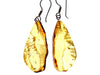 AMBER Crystal Earrings - Statement Earrings, Dangle Earrings, Handmade Jewelry, Healing Crystals and Stones, 50370-Throwin Stones