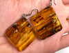 AMBER Crystal Earrings - Statement Earrings, Dangle Earrings, Handmade Jewelry, Healing Crystals and Stones, 50373-Throwin Stones