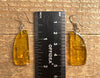 AMBER Crystal Earrings - Statement Earrings, Dangle Earrings, Handmade Jewelry, Healing Crystals and Stones, 50389-Throwin Stones