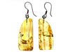 AMBER Crystal Earrings - Statement Earrings, Dangle Earrings, Handmade Jewelry, Healing Crystals and Stones, 50389-Throwin Stones