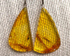 AMBER Crystal Earrings - Statement Earrings, Dangle Earrings, Handmade Jewelry, Healing Crystals and Stones, 50390-Throwin Stones