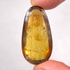 AMBER Crystal Kuan Yin - Crystal Carving, Housewarming Gift, Home Decor, Healing Crystals and Stones, 52668-Throwin Stones