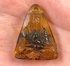 AMBER Crystal Kuan Yin - Crystal Carving, Housewarming Gift, Home Decor, Healing Crystals and Stones, 52694-Throwin Stones