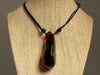 AMBER Crystal Necklace - Pendant Necklace, Handmade Jewelry, Healing Crystals and Stones, 48414-Throwin Stones