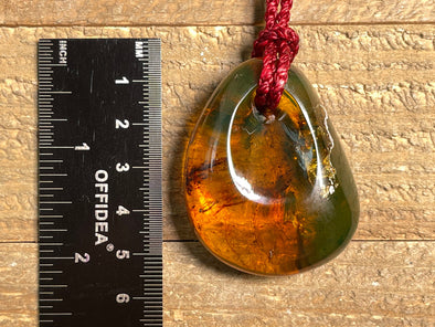 Amber hot sale crystal pendant