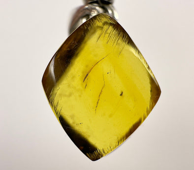 AMBER Crystal Pendant - Sterling Silver - Pendant Necklace, Fine Jewelry, Healing Crystals and Stones 53442-Throwin Stones