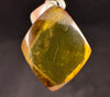 AMBER Crystal Pendant - Sterling Silver - Pendant Necklace, Fine Jewelry, Healing Crystals and Stones 53442-Throwin Stones