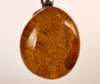 AMBER Crystal Pendant - Sterling Silver - Pendant Necklace, Fine Jewelry, Healing Crystals and Stones, 53448-Throwin Stones