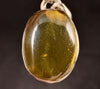 AMBER Pendant - AAA, Sterling Silver - Crystal Pendant, Fine Jewelry, Healing Crystals and Stones, 53421-Throwin Stones
