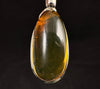 AMBER Pendant - AAA, Sterling Silver - Crystal Pendant, Fine Jewelry, Healing Crystals and Stones, 53424-Throwin Stones