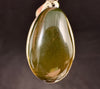 AMBER Pendant - AAA, Sterling Silver - Crystal Pendant, Fine Jewelry, Healing Crystals and Stones, 53429-Throwin Stones