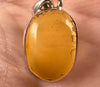 AMBER Pendant - AAA, Sterling Silver - Crystal Pendant, Fine Jewelry, Healing Crystals and Stones, 53435-Throwin Stones