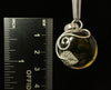 AMBER Pendant - Sterling Silver - Crystal Pendant, Fine Jewelry, Healing Crystals and Stones, L2272-Throwin Stones