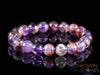 AMETHYST Crystal Bracelet - Round Beads - Beaded Bracelet, Birthstone Bracelet, Handmade Jewelry, Healing Crystal Bracelet, E1559-Throwin Stones