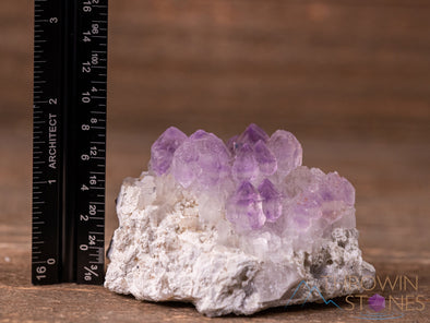 AMETHYST Raw Crystal - Birthstone, Unique Gift, Home Decor, Boho Decor, 40449-Throwin Stones