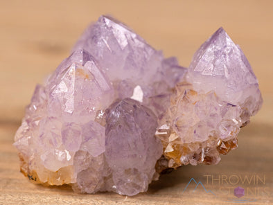 AMETHYST Raw Crystal Cluster - Spirit Quartz, Boho Decor, Raw Crystals and Stones, 40510-Throwin Stones