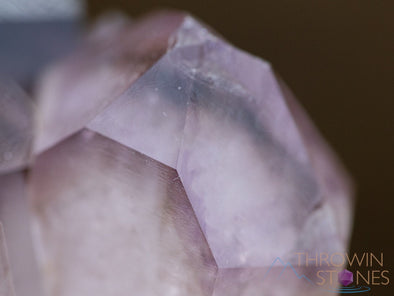 AMETHYST SMOKY QUARTZ Raw Crystal Cluster - Birthstone, Unique Gift, Home Decor, 39898-Throwin Stones
