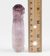 AMETHYST Scepter w Red HEMATITE Needles, Raw Crystal - Birthstone, Unique Gift, Home Decor, Boho Decor, 38613-Throwin Stones