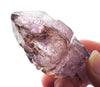 AMETHYST Scepter w Red HEMATITE, Raw Crystal - Birthstone, Unique Gift, Home Decor, Boho Decor, 38556-Throwin Stones