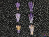 AMETRINE Crystal Angel - Crystal Carving, Angel Figurines, Home Decor, Healing Crystals and Stones, E1191-Throwin Stones