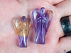 AMETRINE Crystal Angel - Crystal Carving, Angel Figurines, Home Decor, Healing Crystals and Stones, E1191-Throwin Stones