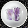 AMETRINE Crystal Angel - Crystal Carving, Angel Figurines, Home Decor, Healing Crystals and Stones, E1191-Throwin Stones