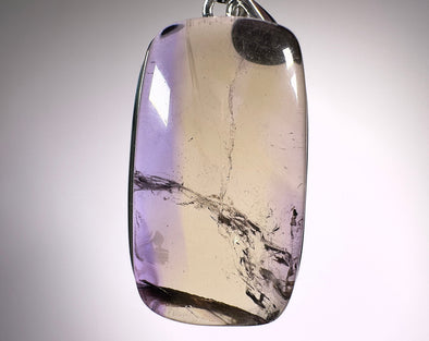 AMETRINE Crystal Pendant - Authentic Polished Ametrine Sterling Silver Gemstone Pendant from Bolivia, 54100-Throwin Stones